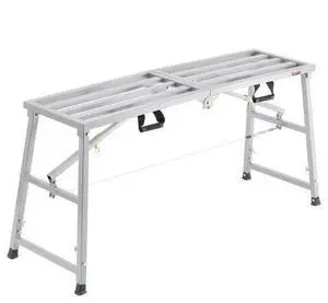 VEVOR Work Platform Adjustable Height Portable Scaffolding Platform 800 lb Load