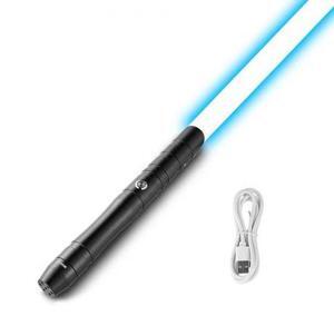 VEVOR Lightsaber 12 RGB Colors 38" Sound Mute Rechargeable Dueling Light Saber