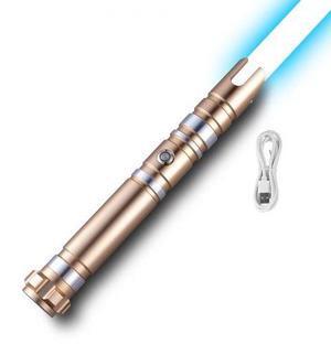 VEVOR Lightsaber 12 RGB Colors 41" Mute Sound Rechargeable Dueling Light Saber