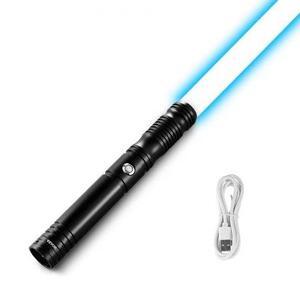 VEVOR Lightsaber 12 RGB Colors 16 Sounds Rechargeable  40" Dueling Light Saber
