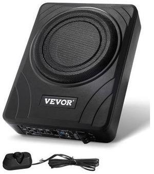 VEVOR 8" 300W Under Seat Car Subwoofer Slim Powered Car/Truck Subwoofer System