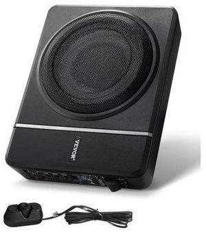 VEVOR 8" 240W Under Seat Car Subwoofer Slim Powered Car/Truck Subwoofer System