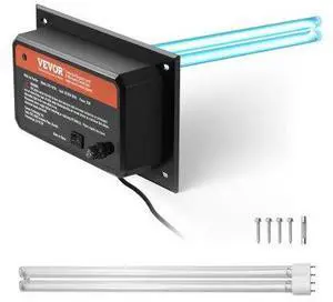 VEVOR HVAC Air Purifier Whole House 36W 16inch UV Light in Duct for Ac Systems