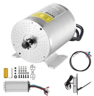 VEVOR 48V 1800W Electric Brushless DC Motor Kit with Controller & Foot Pedal Throttle