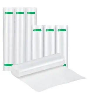 VEVOR 6 Rolls Vacuum Sealer Bags 11 In x 20 Ft & 8 In x 20 Ft Customizable Non-BPA Bag