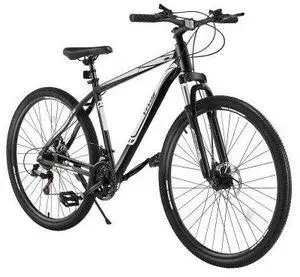 VEVOR 29" Mountain Bike MTB Bicycle Shimano 21 Speed Front Suspension Dual Disc Brakes