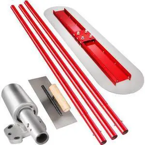 VEVOR Bull Float Concrete Float 1200x300mm Concrete Tool Trowel Float Handle & Bracket