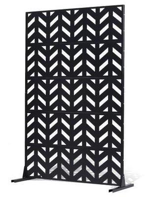 VEVOR Metal Privacy Screen 47" x 72" Freestanding Outdoor Privacy Screens for Patio