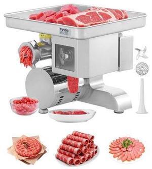VEVOR Commercial Electric Meat Grinder Slicer 11 Lbs/Min Sausage Stuffer Maker Kitchen