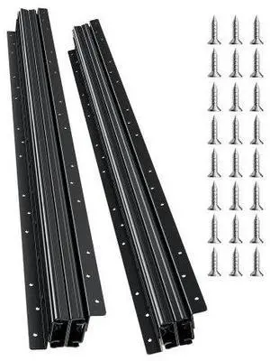 VEVOR Undermount Drawer Slides 32 inch Under Stair Cabinet Rails 260 LB Load