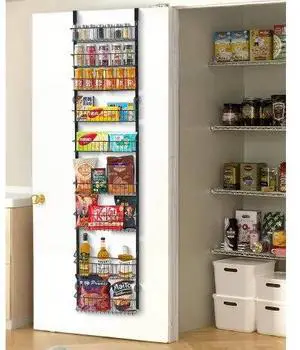 VEVOR 9-Tier Over the Door Pantry Organizer Hanging Storage Rack Adjustable Kitchen