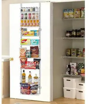 VEVOR 9-Tier Over the Door Pantry Organizer Hanging Storage Rack Adjustable Kitchen