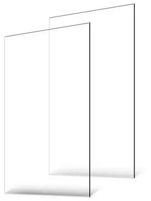 VEVOR Plexiglass Acrylic Sheets, 2-Pack Plastic Sheet, 24 x 48 Inch 1/8 Inch Thick Clear Plastic Cast Transparent Glass for Crafting Projects, Replacement Picture Frame Glass, DIY Display, Easy to Cut