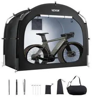 VEVOR Outdoor Bike Storage Tent Spacious Waterproof Bike Tent for 4 to 5 Bikes