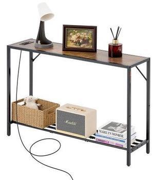VEVOR Narrow Console Sofa Table Couch Table 41.7 in for Entryway & Living Room