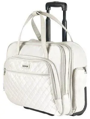 VEVOR Rolling Laptop Bag 15.6 Inch Wheeled Computer Bag for Work Travel Women Men