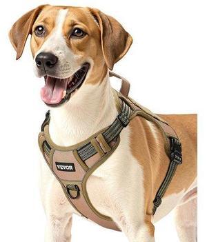 VEVOR Dog Harness for Large Dogs No Pull Tactical Dog Harness Adjustable Pet Vest