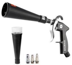 VEVOR Car Cleaning Gun 6-9.2 Bar High-Pressure Air Blow Gun 2 Nozzles Blasts Dirt Dust