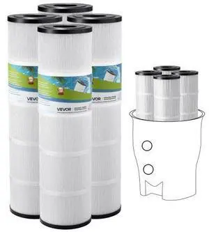 VEVOR 4Pack Hot Tub Spa Pool Filter Cartridge 105 Sq. Ft Compatible Pentair CCP320