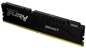 Kingston 16GB (1x16GB) DDR5 6400MT/s CL32 FURY Beast Black XMP