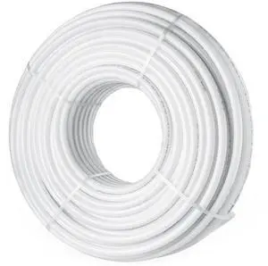VEVOR PEX Pipe 3/4 Inch, 500 Feet Length PEX-B Flexible Pipe Tubing for Potable Water, Pex Water Lines for Hot/Cold Water & Easily Restore, Plumbing Applications with Free Cutter & Clamps ,White