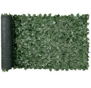 VEVOR 39"x98" Artificial Faux Ivy Leaf Privacy Fence Screen with Mesh Cloth Backing