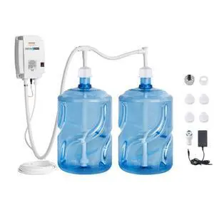 VEVOR 2x5 Gallon Bottled Water Dispenser Pump System Water Dispensing Jug Pump