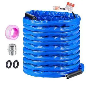 VEVOR 100ft Heated Water Hose for RV -45 Antifreeze Heated Drinking Water Hose