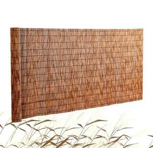 VEVOR Reed Fence Backyard Landscaping Privacy Blind Fencing Screen 16.4' x 4'