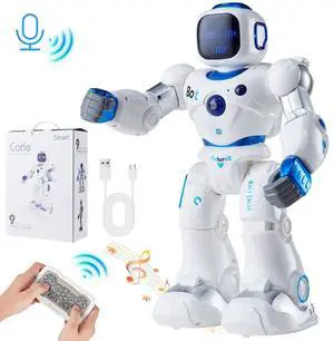 VEVOR RC Robot Toy Talking Dancing Touch Voice APP Remote Control Programmable