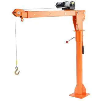 VEVOR Electric Pickup Truck Crane Hoist Crane 1100 lbs 360° Swivel Hoist Lift