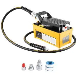 VEVOR Air Hydraulic Pump Air Actuated Foot Pump 10,000PSI Frame Machine Pump