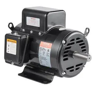 7.5HP Air Compressor Electric Motor 230V 31.6A 3450RPM 184T Frame CW/CCW Rotate (Factory Setting is CCW)
