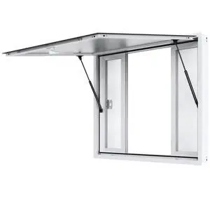 VEVOR 48"L x 36"W Concession Stand Serving Window Food Truck Service Awning