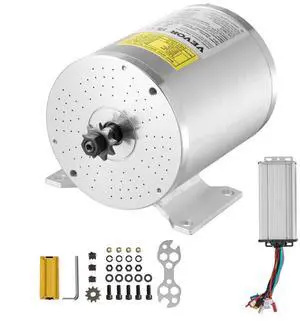 2000W Electric Brushless DC Motor Kit 48V 4300rpm Motor with Upgraded Controller