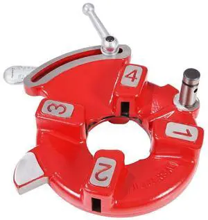 Quick Opening Die Head 1/8" to 2" Pipe 1/4" to 2" Bolt Right-Handed Oiling