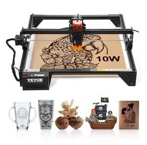 Laser Engraver Laser Engraving Machine 10W Compressed Spot Eye Protection