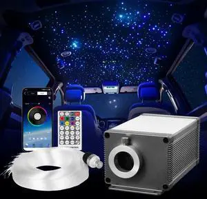 450pcs Headliner Star Light Kit Roof Twinkle Ceiling Lights Fiber Optic Home Car