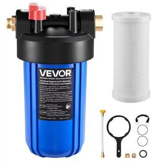 RV Water Filter System with Replaceable Cartridge for Clean Water RV Boat
