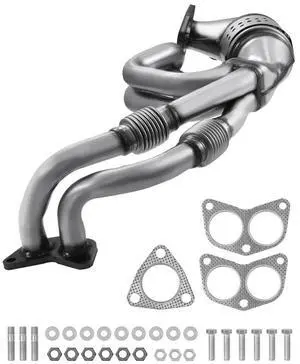 Catalytic Converter Compatible with Subaru SAAB 9-2X 2.5L H4 Front High Flow