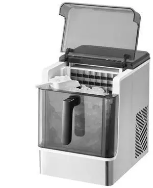 Portable Countertop Ice Maker 50Lbs/24H Self-Cleaning with 3 Sizes Ice Cube