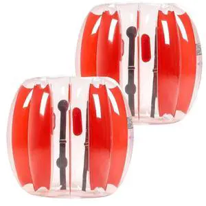 2-Pack 3FT/0.9M Inflatable Bumper Balls PVC Body Sumo Zorb Ball Outdoor Game