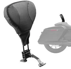 Motorcycle Rider Backrest Sissy Bar for Harley-Davidson Touring Models 2009-2024