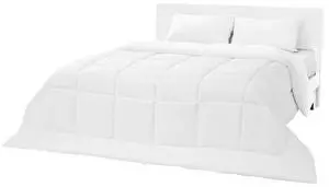 Comforter Duvet Insert 102 x 90 in King Size Down Alternative Comforter 4 Tabs