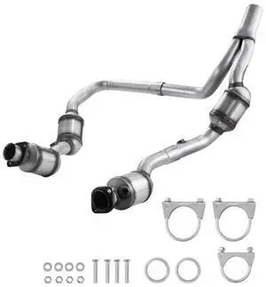 Catalytic Converter Compatible with 2007-2009 Jeep Wrangler 3.8L V6 Front Right