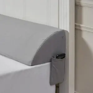 Bed Wedge Pillow for Headboard 76" x 6" x 4.5" Bed Gap Filler 0-4" Gap