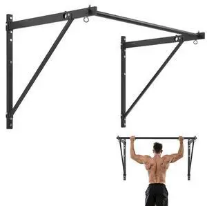 Pull Up Bar Wall Mounted Heavy Duty Chin Up Bars Home Gym Adjustable Depth