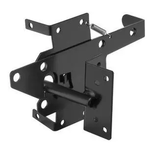 VEVOR Self-Locking Gate Latch Metal Heavy Duty Auto Gravity Lever with Lock Hole