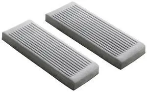 VEVOR Sponge Mop Replacement, 2-Piece, High Density Wider PU Sponge Mop Head Replacement with Hook & Loop, High Absorbency Head Replacement for VEVOR DS1362 Sponge Mop, Fit for Various Floors