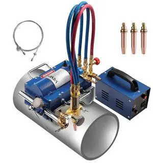 Electromagnetic Gas Pipe Cutting Machine 0.2"-4" Thick Tube 2"-30"/Min